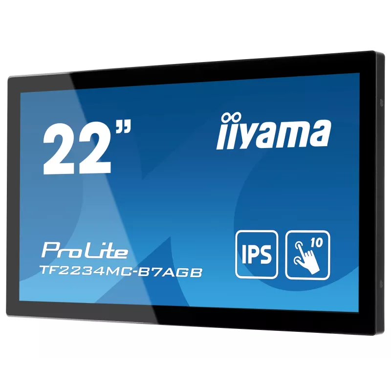 iiyama ProLite TF2234MC-B7AGB Computer-Monitor 54,6 cm (21,5 Zoll) 1920 x 1080 Pixel Full HD LED Touchscreen Multi-User Schwarz