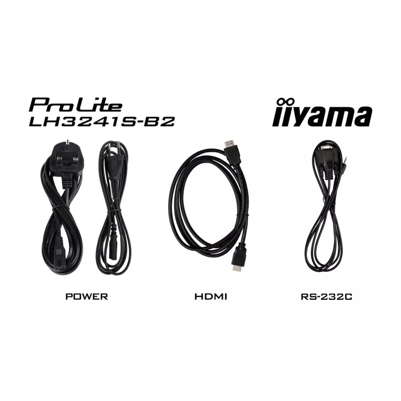 iiyama LH3241S-B2 Signage Display Kiosk-Design 80 cm (31,5 Zoll) LED 350 cd/m² Full HD Schwarz 24/7