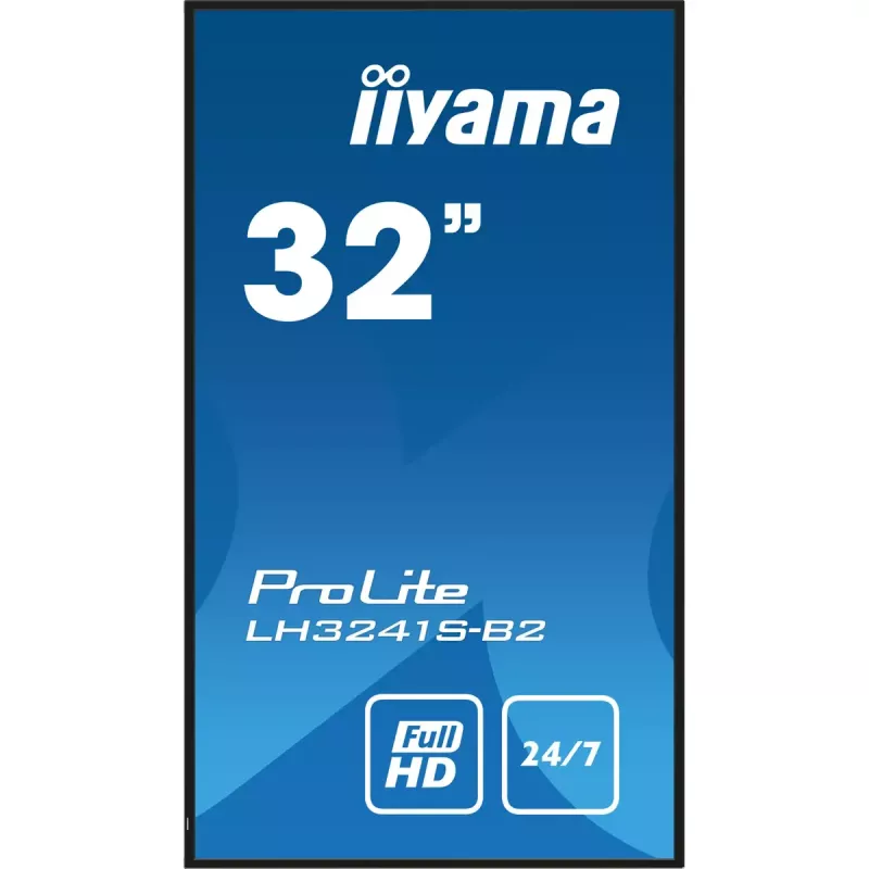 iiyama LH3241S-B2 Signage Display Kiosk-Design 80 cm (31,5 Zoll) LED 350 cd/m² Full HD Schwarz 24/7