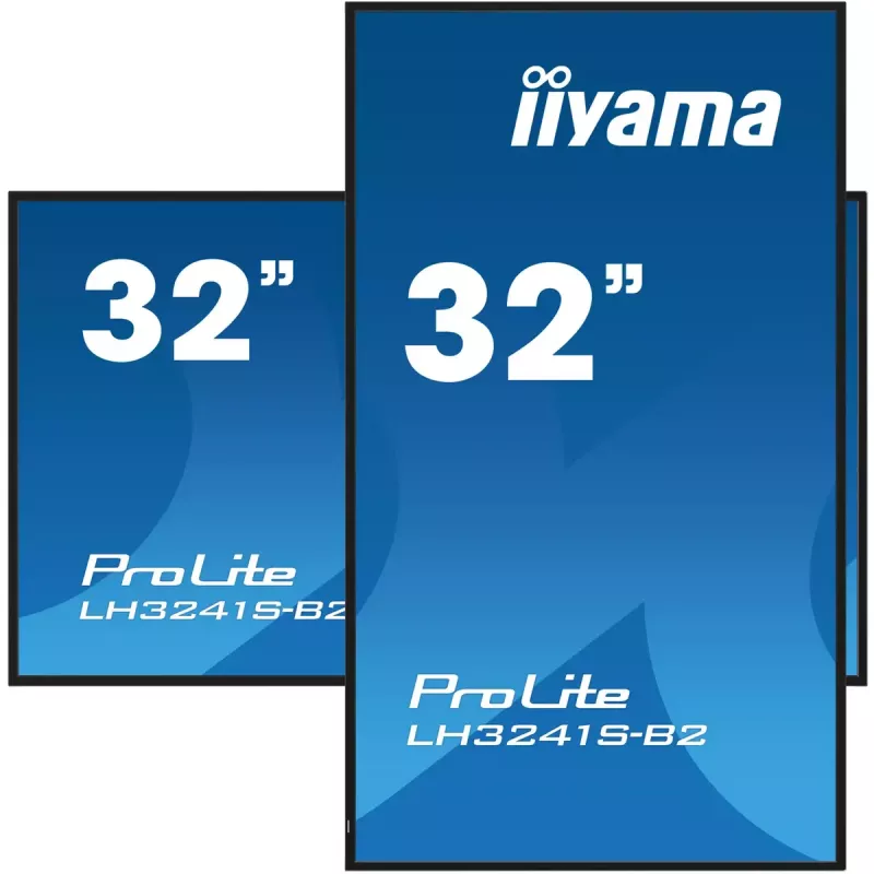 iiyama LH3241S-B2 Signage Display Kiosk-Design 80 cm (31,5 Zoll) LED 350 cd/m² Full HD Schwarz 24/7