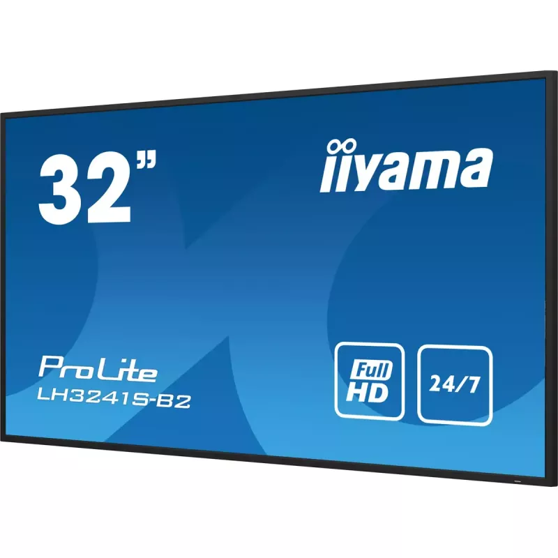 iiyama LH3241S-B2 Signage Display Kiosk-Design 80 cm (31,5 Zoll) LED 350 cd/m² Full HD Schwarz 24/7