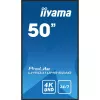 iiyama LH5041UHS-B2AG Signage Display Digitaler Werbebildschirm Flachbildschirm 127 cm (50 Zoll) LCD 500 cd/m² 4K Ultra HD Schwarz 24/7