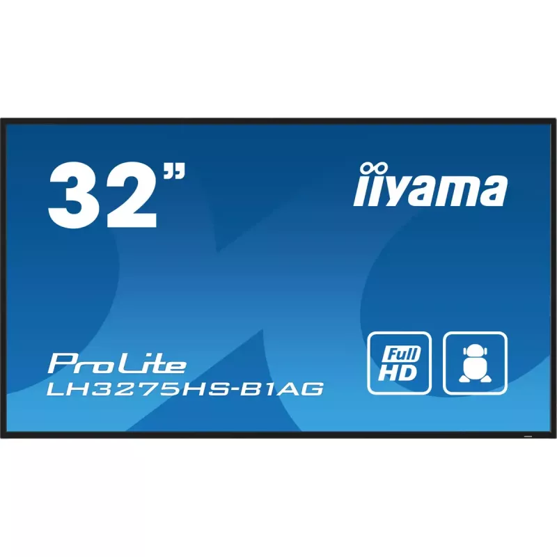 Digital-Signage-Flachbildschirm iiyama LH3275HS-B1AG 32 Zoll LCD Full HD 1920 x 1080