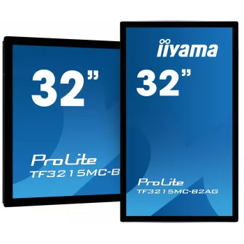 iiyama ProLite TF3215MC-B2AG Computer-Monitor 80 cm (31,5 Zoll) 1920 x 1080 Pixel Full HD LED Touchscreen Kiosk Schwarz