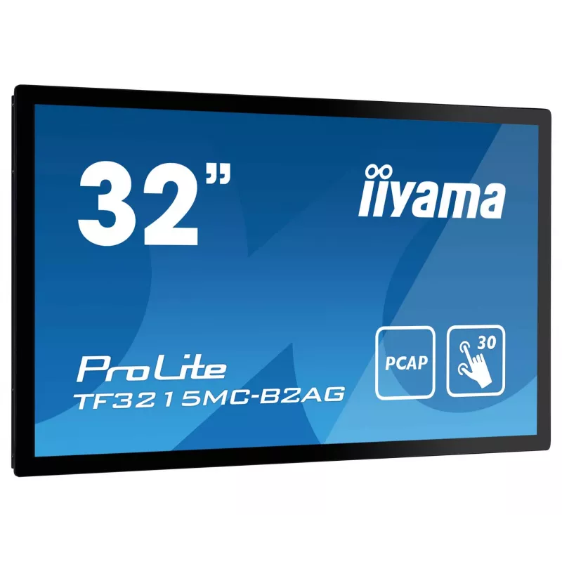 iiyama ProLite TF3215MC-B2AG Computer-Monitor 80 cm (31,5 Zoll) 1920 x 1080 Pixel Full HD LED Touchscreen Kiosk Schwarz