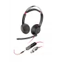 HP Poly Blackwire 5220 Stereo USB-C Headset + 3,5-mm-Klinkenstecker + USB-C/A-Adapter