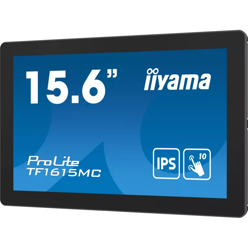iiyama ProLite TF1615MC-B1 Computer-Monitor 39,6 cm (15,6 Zoll) 1920 x 1080 Pixel Full HD Touchscreen Schwarz