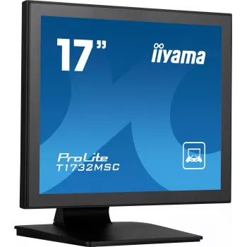 iiyama ProLite Computer Monitor 43,2 cm (17 Zoll) 1280 x 1024 Pixel LED Touchscreen Tisch Schwarz