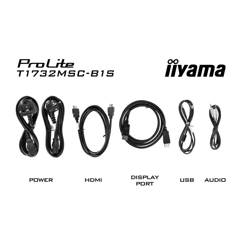 iiyama ProLite Computer Monitor 43,2 cm (17 Zoll) 1280 x 1024 Pixel LED Touchscreen Tisch Schwarz