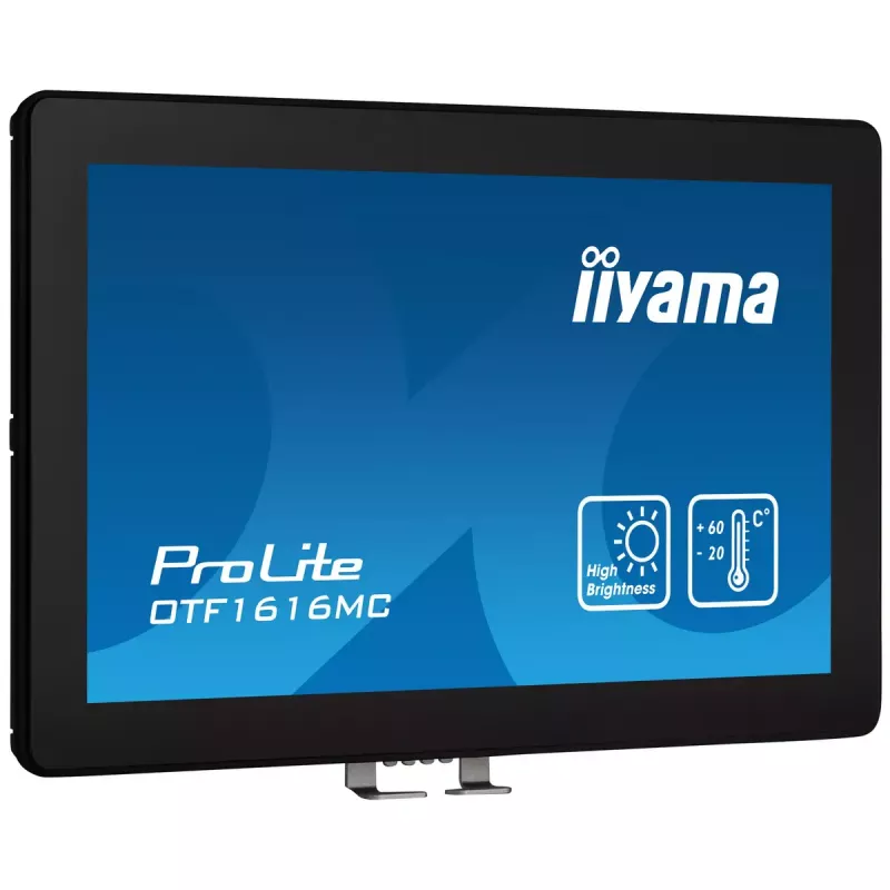 iiyama OTF1616MC-B1 Computer-Monitor 39,6 cm (15,6 Zoll) 1920 x 1080 Pixel Full HD LCD Touchscreen Schwarz