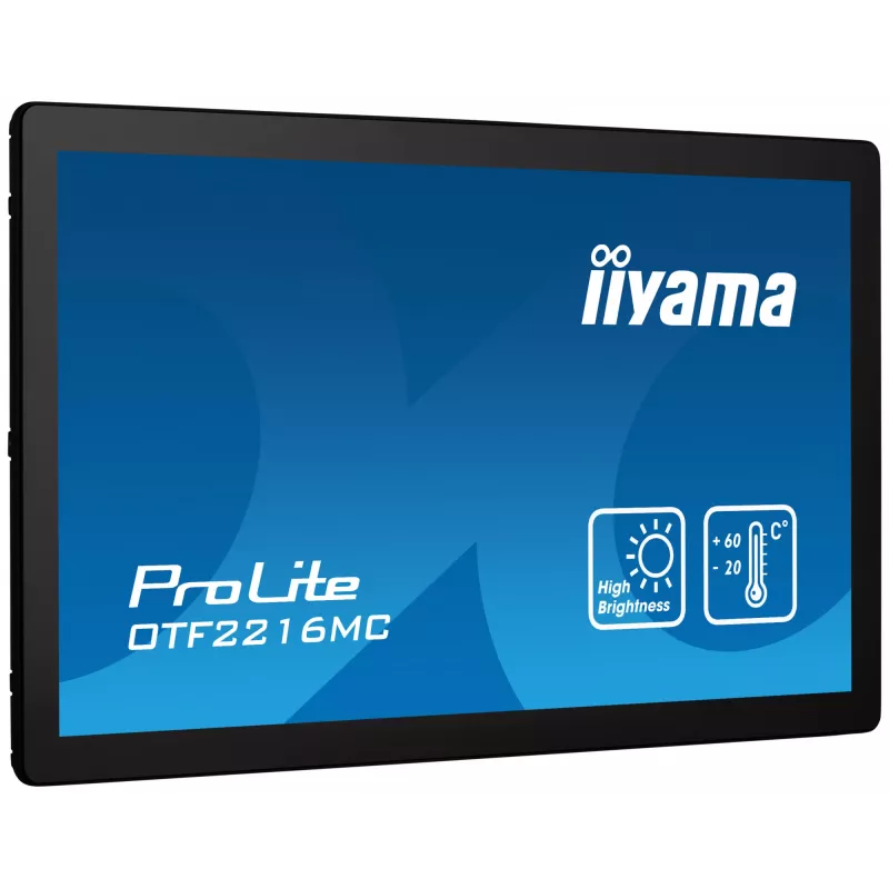 iiyama OTF2216MC-B1 Computermonitor 54,6 cm (21,5 Zoll) 1920 x 1080 Pixel Full HD LCD Touchscreen Schwarz