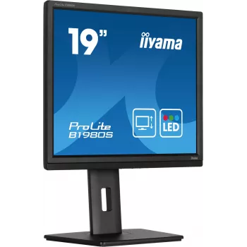 iiyama ProLite B1980S-B1 Computer Monitor 48,3 cm (19 Zoll) 1280 x 1024 Pixel VGA LED Schwarz
