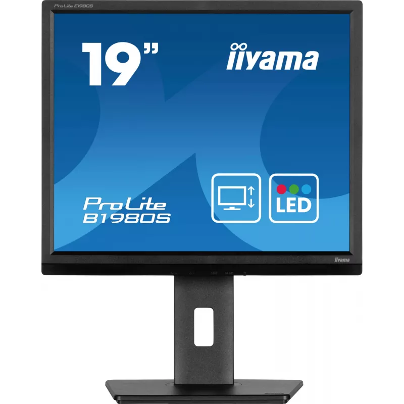 iiyama ProLite B1980S-B1 Computer Monitor 48,3 cm (19 Zoll) 1280 x 1024 Pixel VGA LED Schwarz