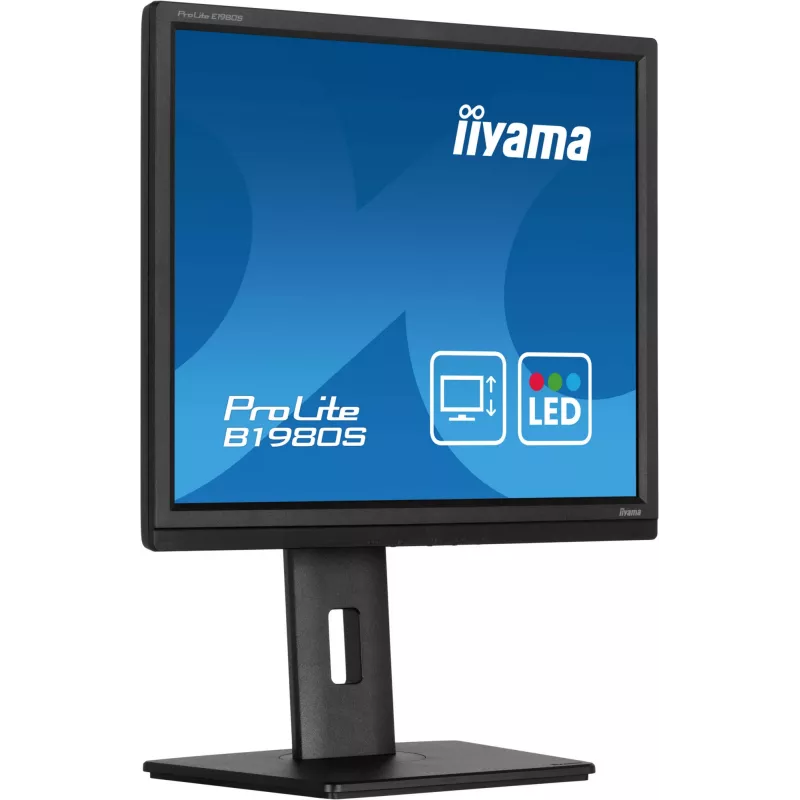 iiyama ProLite B1980S-B1 Computer Monitor 48,3 cm (19 Zoll) 1280 x 1024 Pixel VGA LED Schwarz
