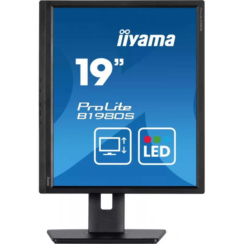 iiyama ProLite B1980S-B1 Computer Monitor 48,3 cm (19 Zoll) 1280 x 1024 Pixel VGA LED Schwarz