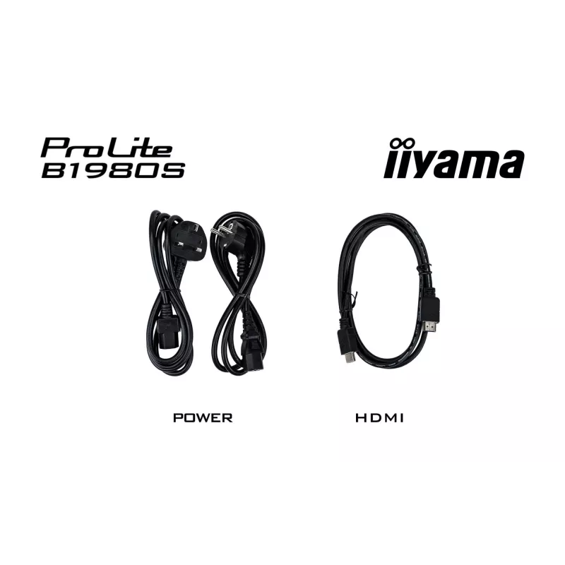 iiyama ProLite B1980S-B1 Computer Monitor 48,3 cm (19 Zoll) 1280 x 1024 Pixel VGA LED Schwarz