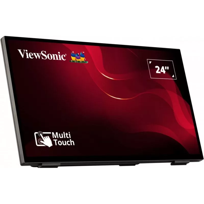 Viewsonic TD2465 Signage Display Interaktives Flachdisplay 61 cm (24 Zoll) LED 250 cd/m² Full HD Schwarz Touchscreen