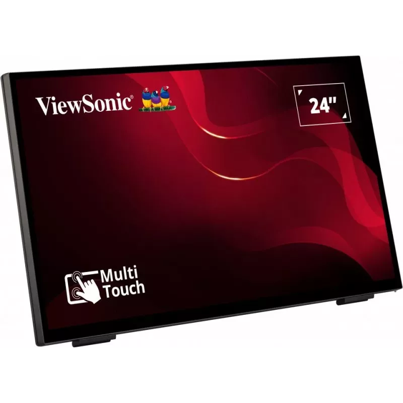 Viewsonic TD2465 Signage Display Interaktives Flachdisplay 61 cm (24 Zoll) LED 250 cd/m² Full HD Schwarz Touchscreen