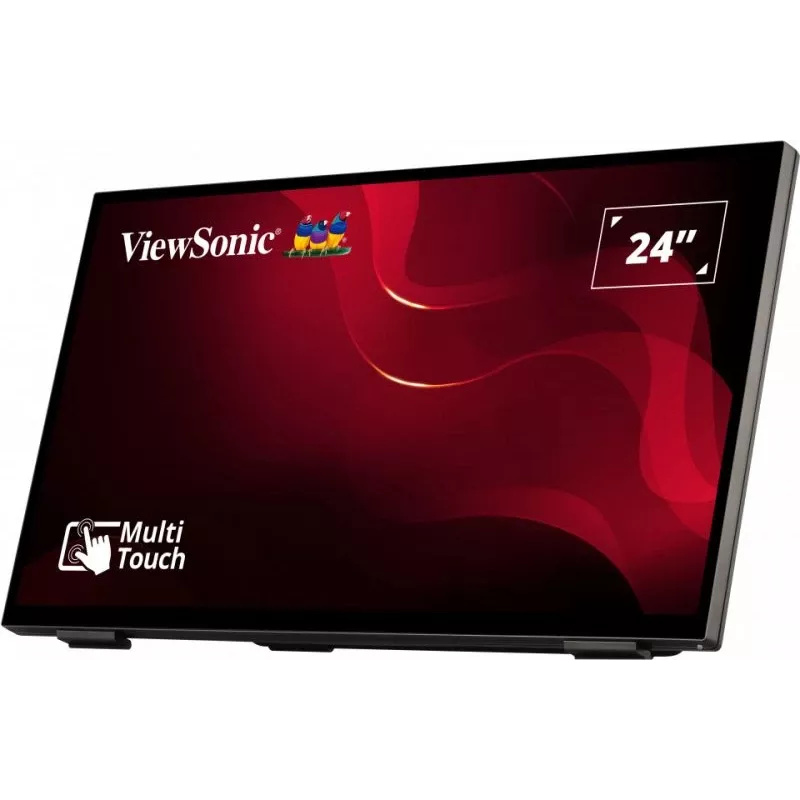 Viewsonic TD2465 Signage Display Interaktives Flachdisplay 61 cm (24 Zoll) LED 250 cd/m² Full HD Schwarz Touchscreen