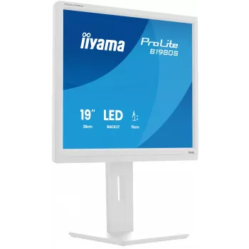 iiyama ProLite B1980S-W1 Computer Monitor 48,3 cm (19 Zoll) 1280 x 1024 Pixel SVGA LED Weiß