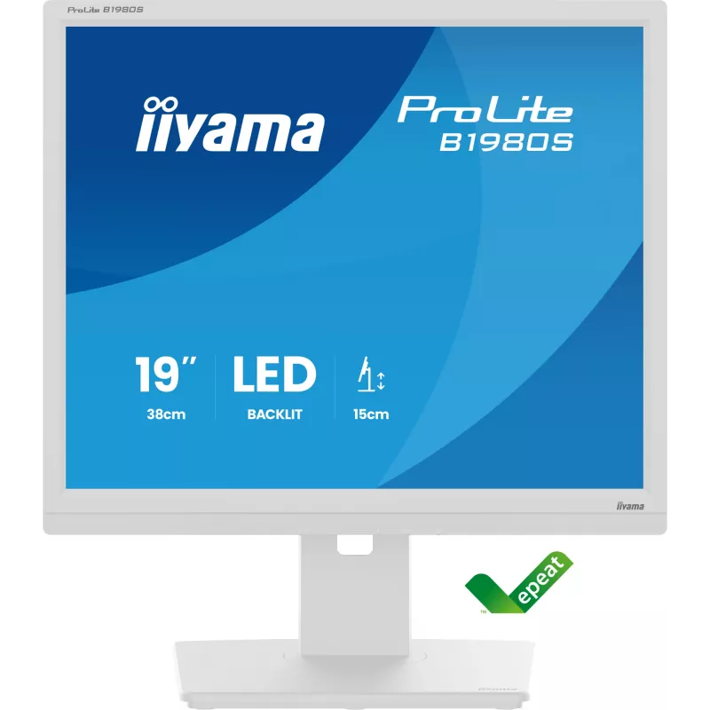 iiyama ProLite B1980S-W1 Computer Monitor 48,3 cm (19 Zoll) 1280 x 1024 Pixel SVGA LED Weiß