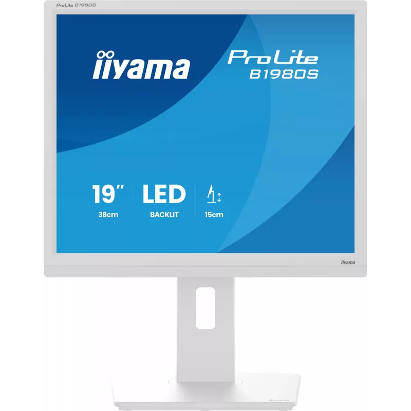 iiyama ProLite B1980S-W1 Computer Monitor 48,3 cm (19 Zoll) 1280 x 1024 Pixel SVGA LED Weiß