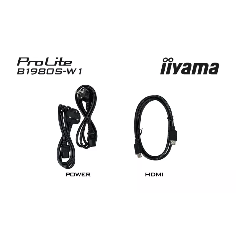 iiyama ProLite B1980S-W1 Computer Monitor 48,3 cm (19 Zoll) 1280 x 1024 Pixel SVGA LED Weiß