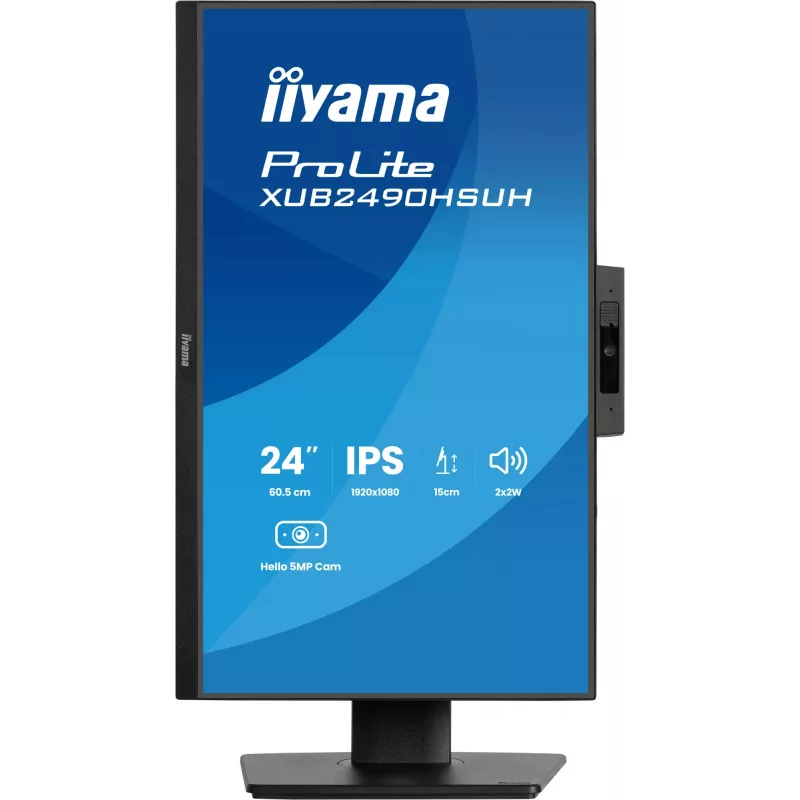 iiyama XUB2490HSUH-B2 Computer Monitor 60,5 cm (23,8 Zoll) 1920 x 1080 Pixel Full HD LED Schwarz