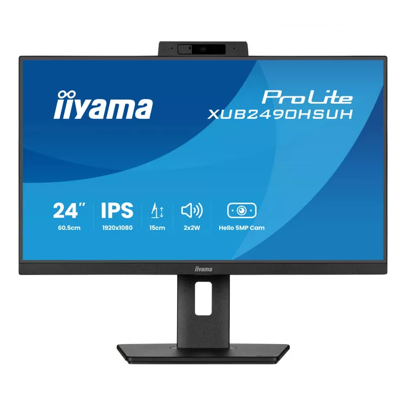 iiyama XUB2490HSUH-B2 Computer Monitor 60,5 cm (23,8 Zoll) 1920 x 1080 Pixel Full HD LED Schwarz