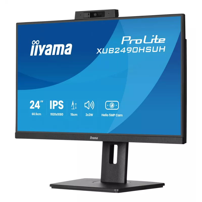 iiyama XUB2490HSUH-B2 Computer Monitor 60,5 cm (23,8 Zoll) 1920 x 1080 Pixel Full HD LED Schwarz