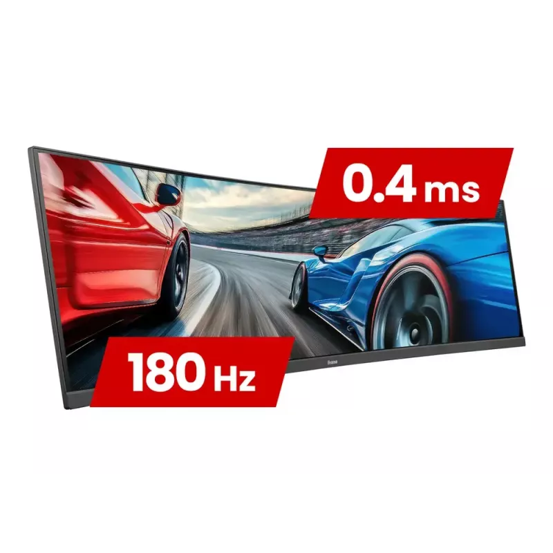 iiyama G-MASTER GCB3484WQSU-B1 Computer Monitor 86,4 cm (34 Zoll) 3440 x 1440 Pixel UltraWide Quad HD LED Schwarz