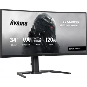 iiyama GCB3482WQSU-B1 Computer Monitor 86,4 cm (34 Zoll) 3440 x 1440 Pixel UltraWide Quad HD LED Schwarz