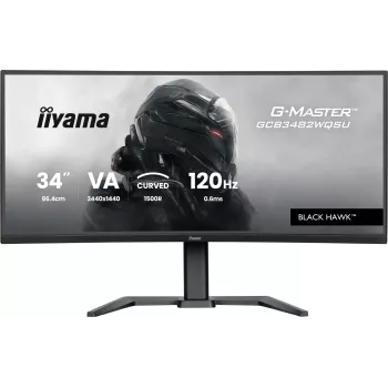 iiyama GCB3482WQSU-B1 Computer Monitor 86,4 cm (34 Zoll) 3440 x 1440 Pixel UltraWide Quad HD LED Schwarz