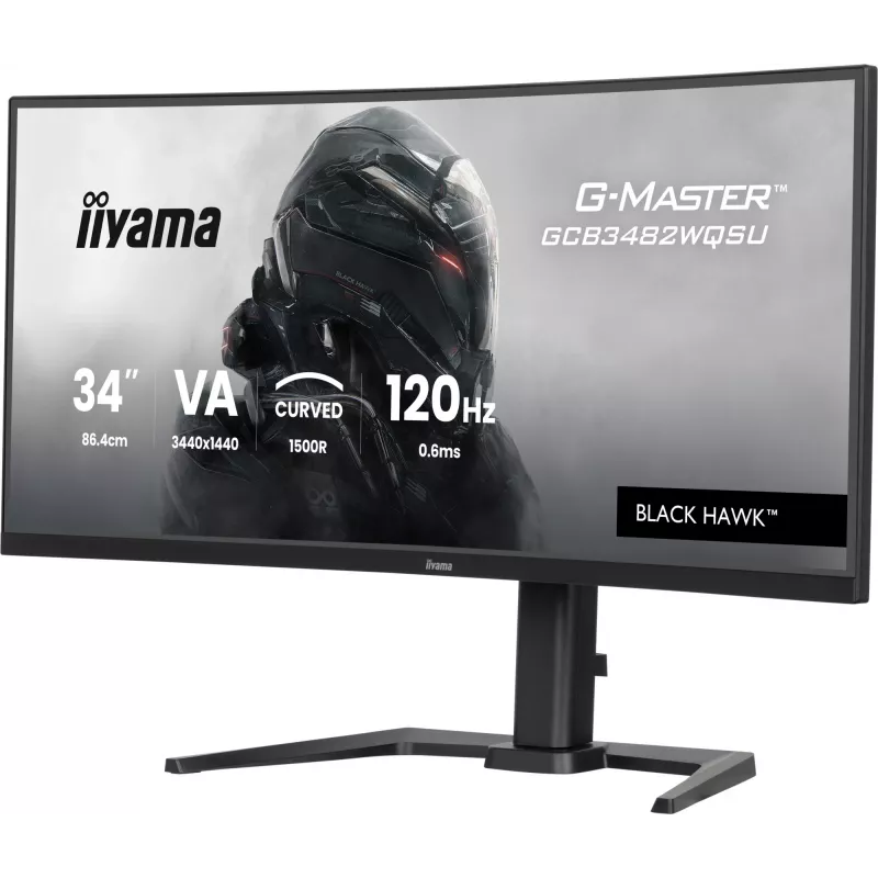 iiyama GCB3482WQSU-B1 Computer Monitor 86,4 cm (34 Zoll) 3440 x 1440 Pixel UltraWide Quad HD LED Schwarz