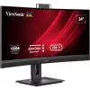 Viewsonic VG3457CV Computer-Monitor 86,4 cm (34 Zoll) 3440 x 1440 Pixel UltraWide Quad HD LED Schwarz