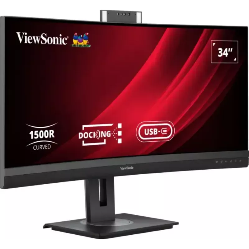Viewsonic VG3457CV Computer-Monitor 86,4 cm (34 Zoll) 3440 x 1440 Pixel UltraWide Quad HD LED Schwarz