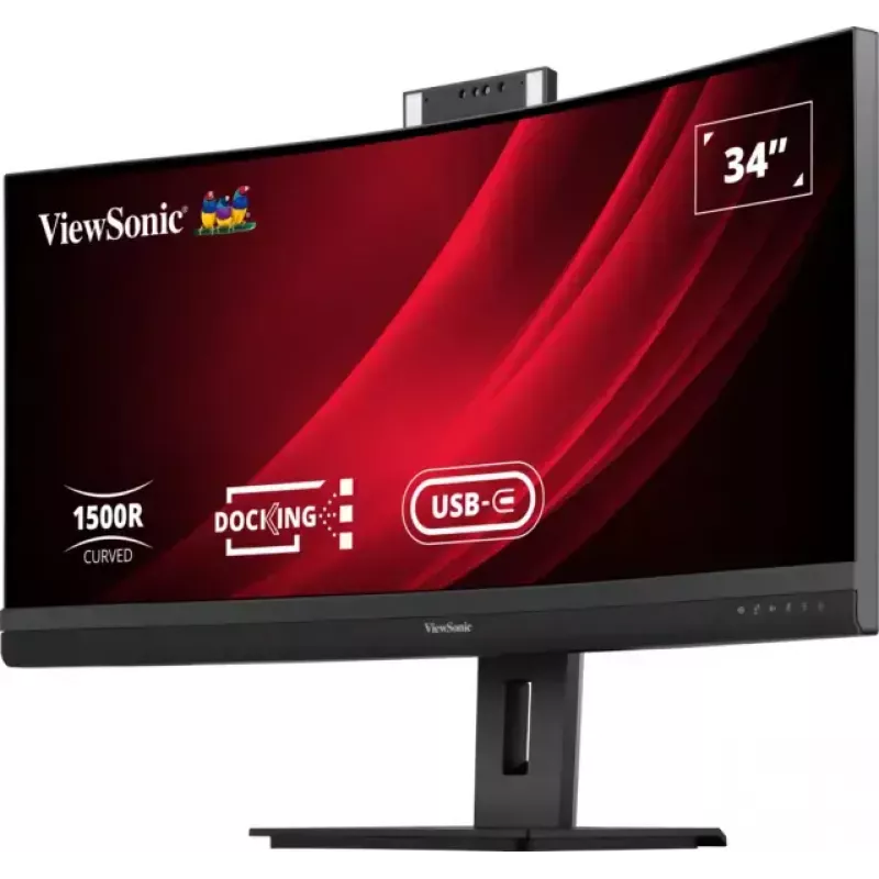 Viewsonic VG3457CV Computer-Monitor 86,4 cm (34 Zoll) 3440 x 1440 Pixel UltraWide Quad HD LED Schwarz