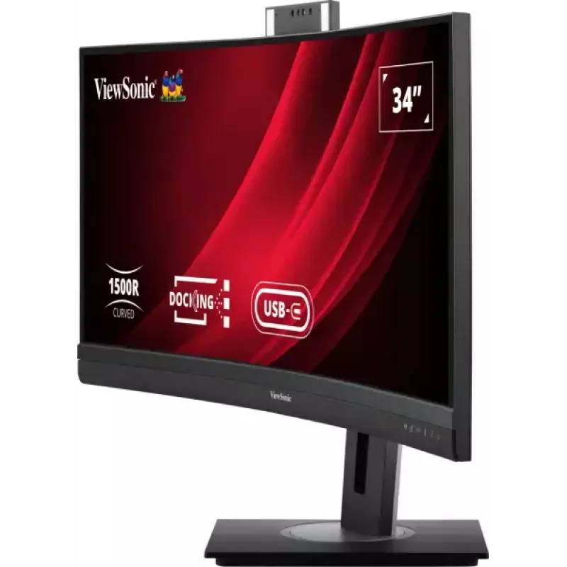 Viewsonic VG3457CV Computer-Monitor 86,4 cm (34 Zoll) 3440 x 1440 Pixel UltraWide Quad HD LED Schwarz