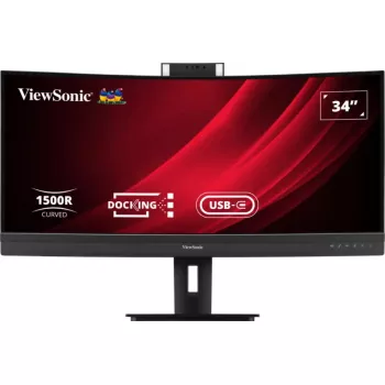 Viewsonic VG3457CV Computer-Monitor 86,4 cm (34 Zoll) 3440 x 1440 Pixel UltraWide Quad HD LED Schwarz
