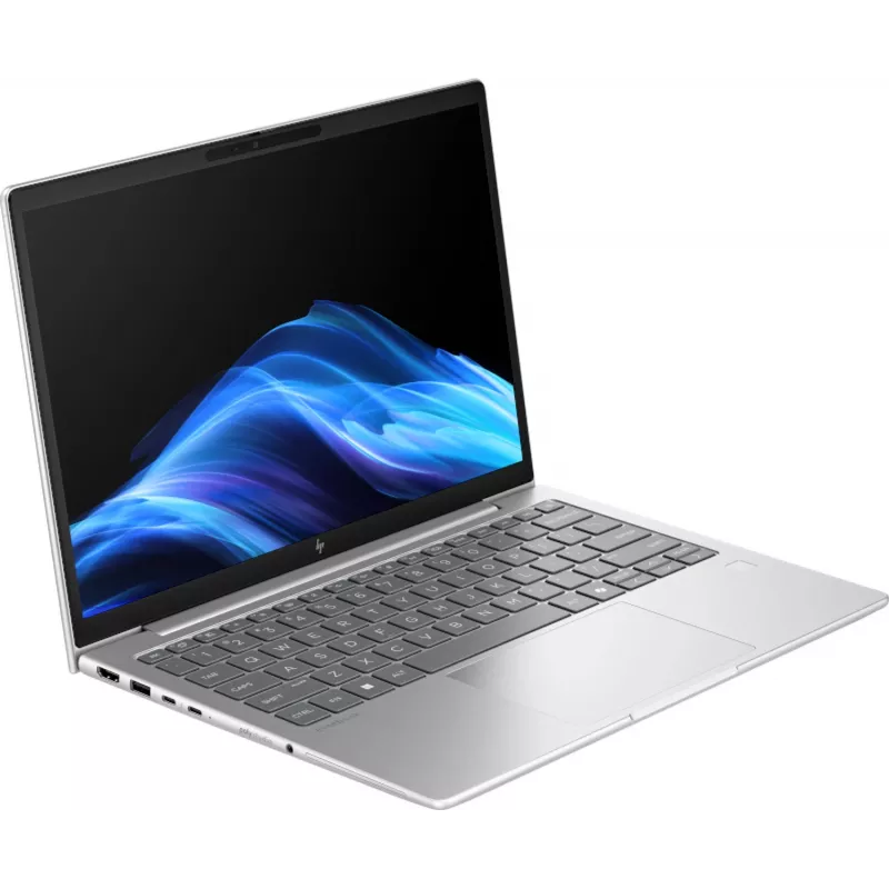 HP EliteBook 6 G1i AI PC Intel Core Ultra 7 255U Laptop 33,8 cm (13,3 Zoll) WUXGA 32 GB DDR5-SDRAM Wi-Fi 7 (802.11be) Windows 11 Pro Silber