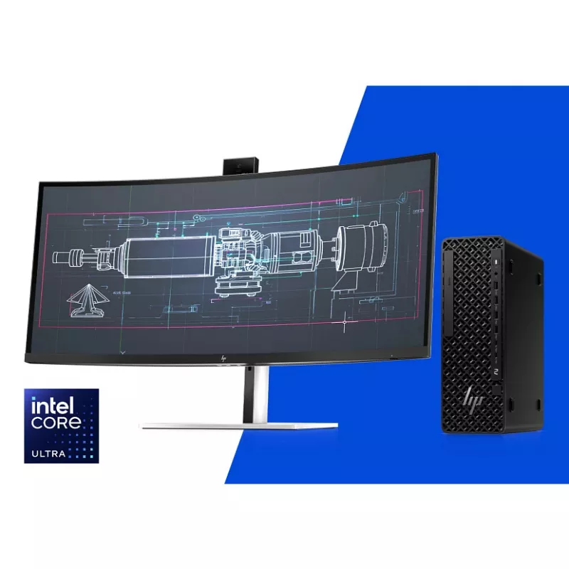 HP Z2 SFF G1i Intel Core Ultra 7 265K 32 GB DDR5-SDRAM NVIDIA RTX A400 Windows 11 Pro Workstation KI-Workstation, KI-PC