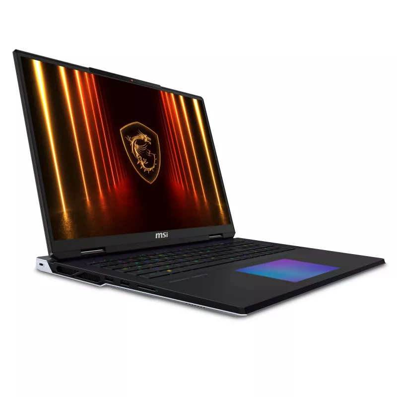 Laptop MSI Titan 18 HX AI A2XWJG-656 18 Zoll Intel Core Ultra 9 285HX 64GB 6TB NVIDIA RTX 5090 Windows 11 Pro