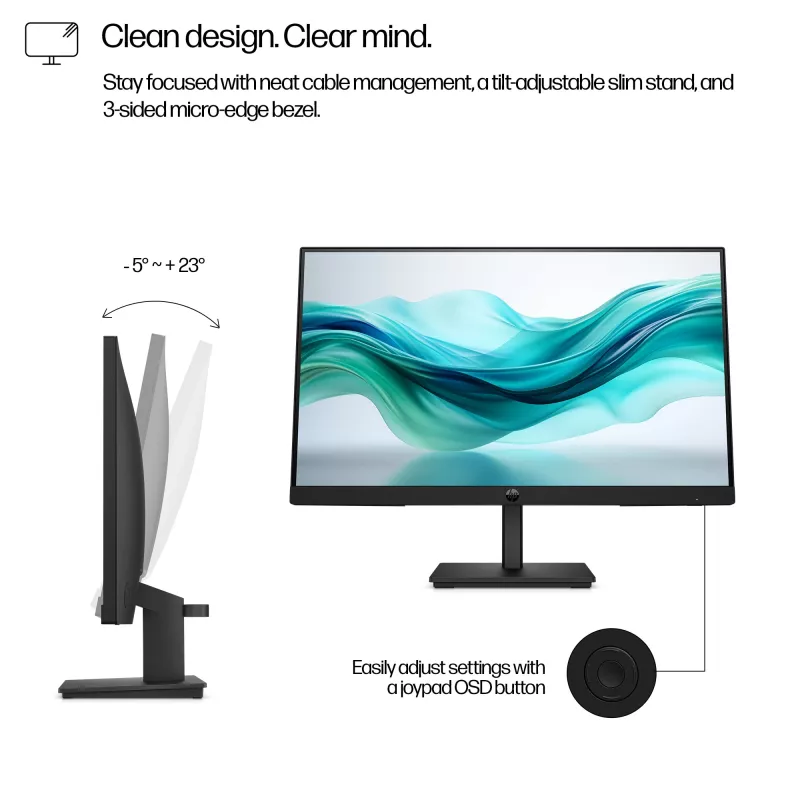 Monitor HP Series 3 Pro 21.5 Zoll FHD LCD 1920 x 1080