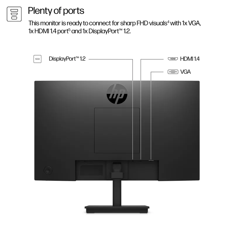 Monitor HP Series 3 Pro 21.5 Zoll FHD LCD 1920 x 1080