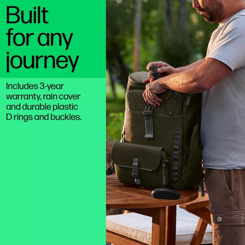 HP 15.6-inch Modular Laptop Backpack, Backpack, 39.6 cm (15.6 inch), 1.54 kg