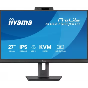iiyama ProLite XUB2790QSUH-B2 Computer Monitor 68,6 cm (27 Zoll) 2560 x 1440 Pixel Quad HD LED Schwarz