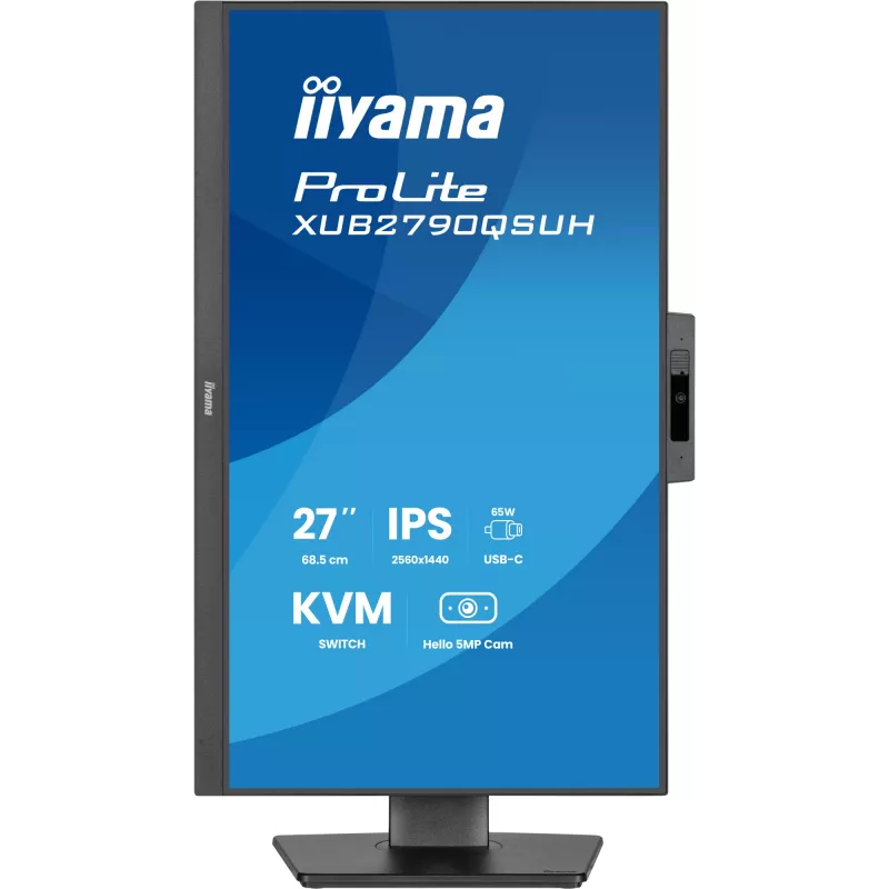 iiyama ProLite XUB2790QSUH-B2 Computer Monitor 68,6 cm (27 Zoll) 2560 x 1440 Pixel Quad HD LED Schwarz