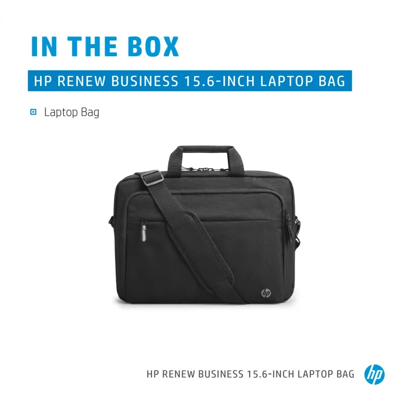 HP Renew Business 15,6-Zoll-Laptoptasche, Messenger-Tasche, 39,6 cm (15,6 Zoll), 610 g