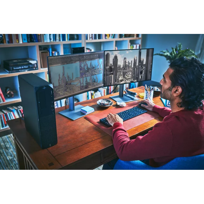 HP Z24q G3 QHD Display, 60,5 cm (23,8 Zoll), 2560 x 1440 Pixel, Quad HD, LCD, 5 ms, Silber
