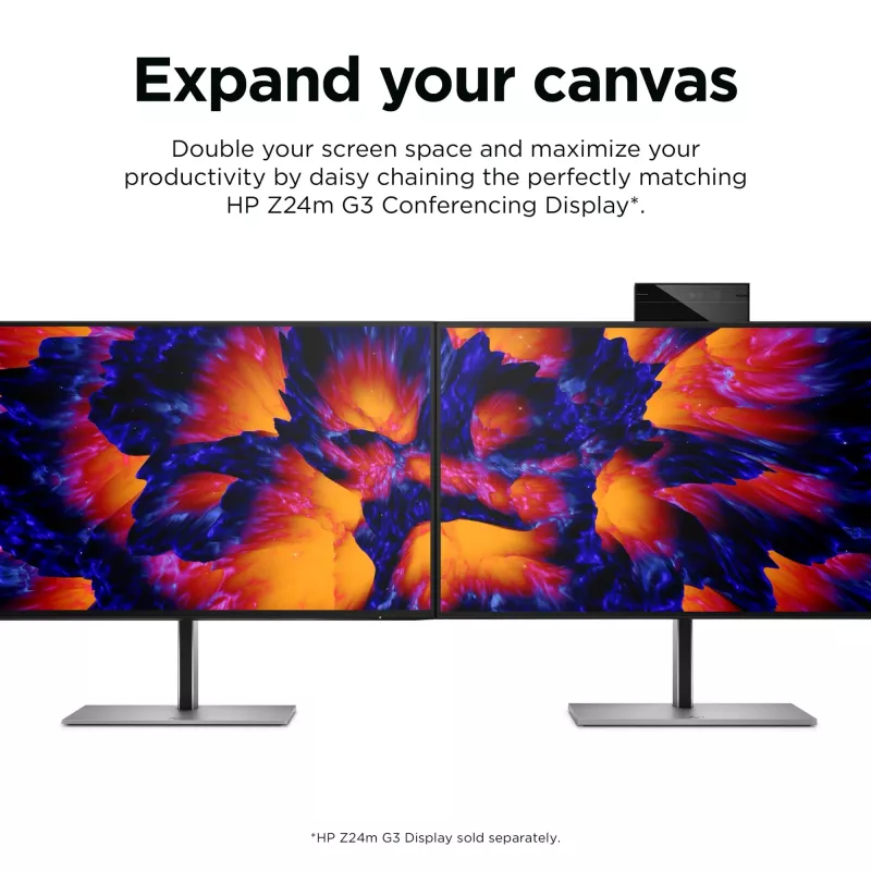 HP Z24q G3 QHD Display, 60,5 cm (23,8 Zoll), 2560 x 1440 Pixel, Quad HD, LCD, 5 ms, Silber